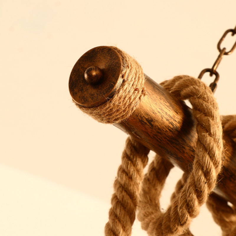 Bulb esposto Isola lampadario Luci industriali Fissature del lampadario per lampadario per tavolo da pranzo