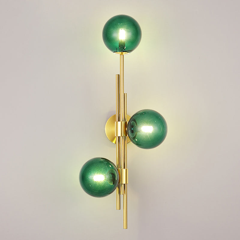 Glasbällchen Leuchte Leuchte Nordische Wandhalterung Leuchte für Schlafzimmer