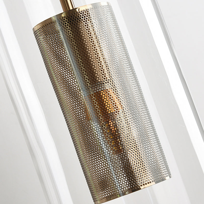 Shaded Living Room Wall Sconce Lighting Glass Minimalist Style Sconce Light Fixture