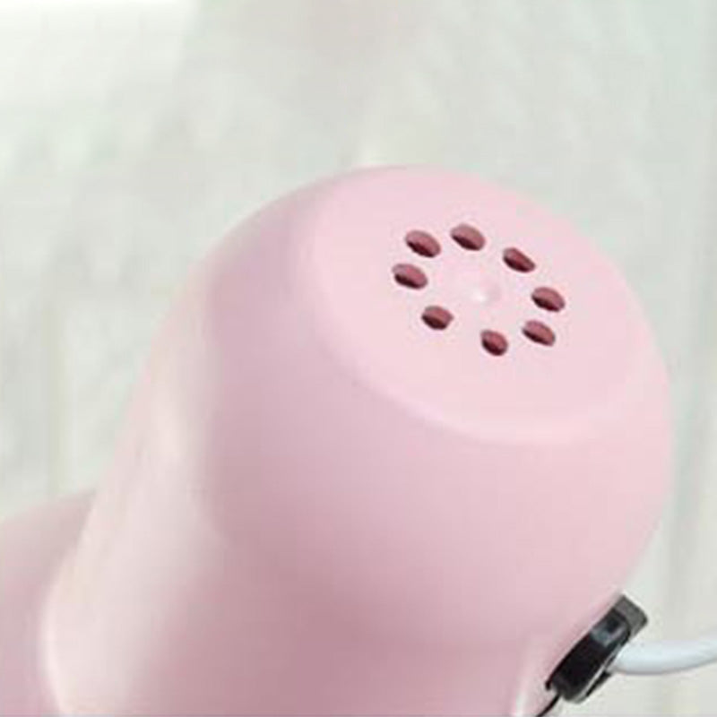 Pink Swing Arm Task Lamp Macaron 1 Kopfmetall Schreibtisch Licht mit Schalenschatten