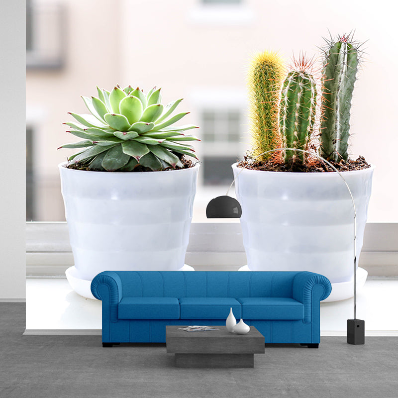 Green Plant Mural Wallpaper Home Decor Water Resistant Wallpaper for Dining Room