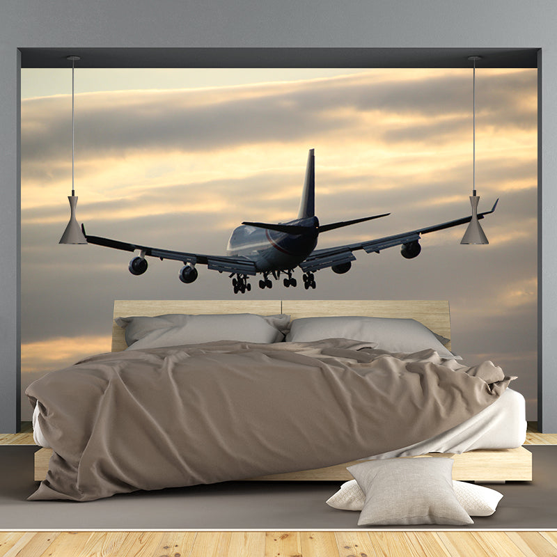 Contemporary Transportation Wallpaper Murals Water Resistant, Personalised Size