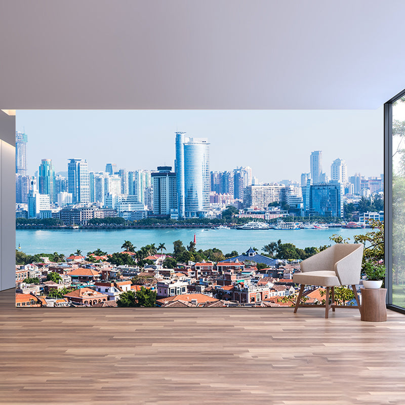 City View Murals Moisture-Resistant Wall Covering for Home, Personalized Size
