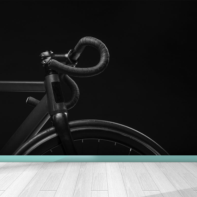 Maßgeschneiderte Vintage-Fahrrad-Wandtapete, Heimdekoration, zeitgenössischer Stil für die Inneneinrichtung