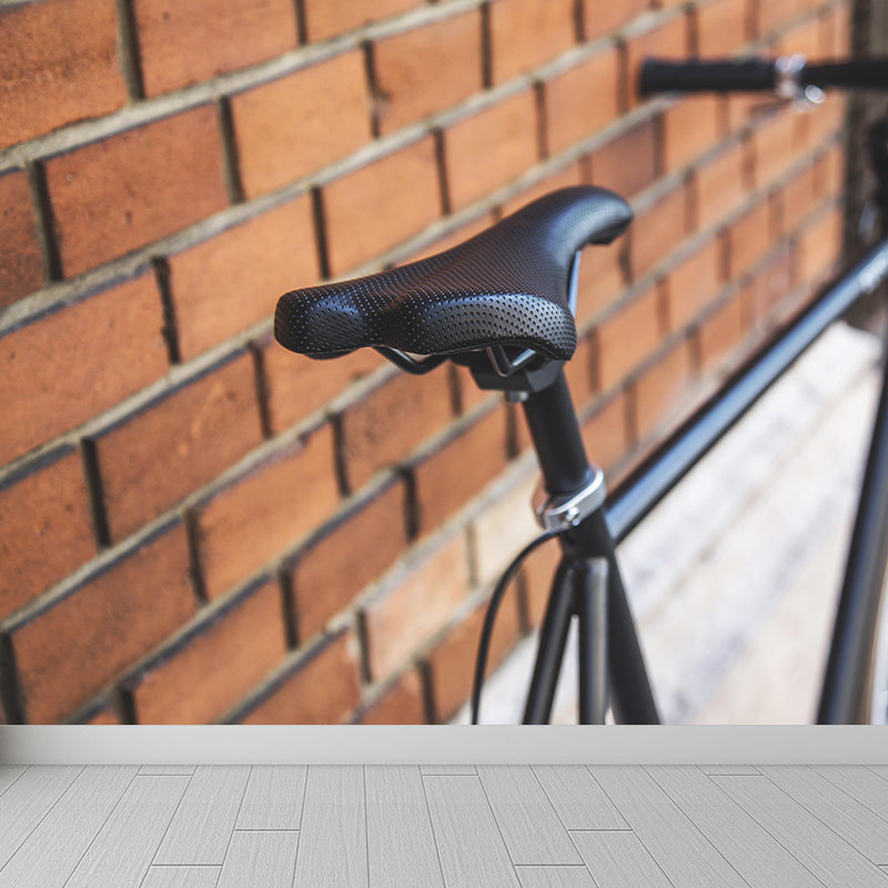 Customized Bike Mural Home Decor Environment Friendly Wallpaper for Home Decor