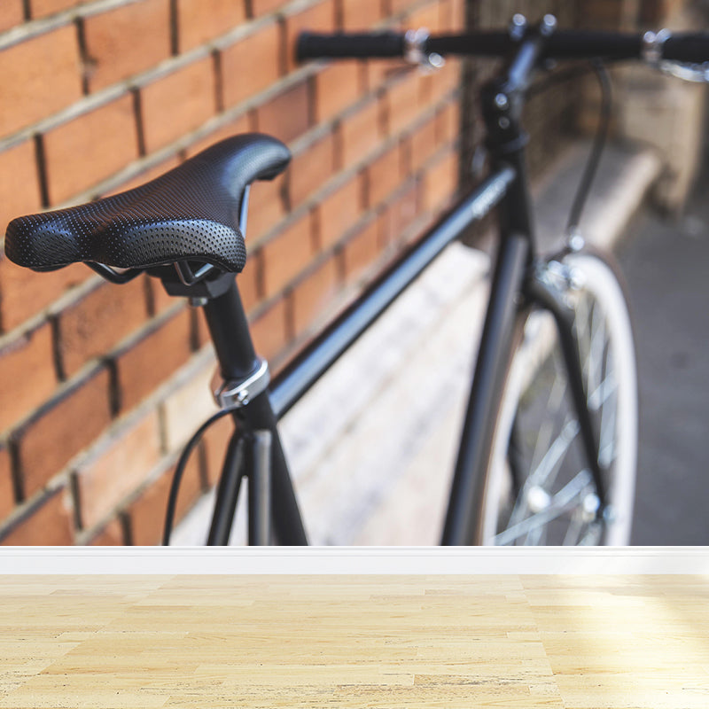 Customized Bike Mural Home Decor Environment Friendly Wallpaper for Home Decor