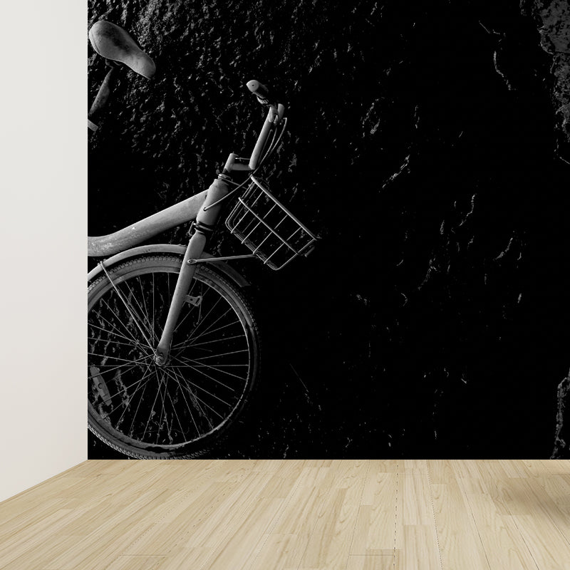Industrial Photography Bicycle Mural Wallpaper Wall Covering Dining Room Wall Mural