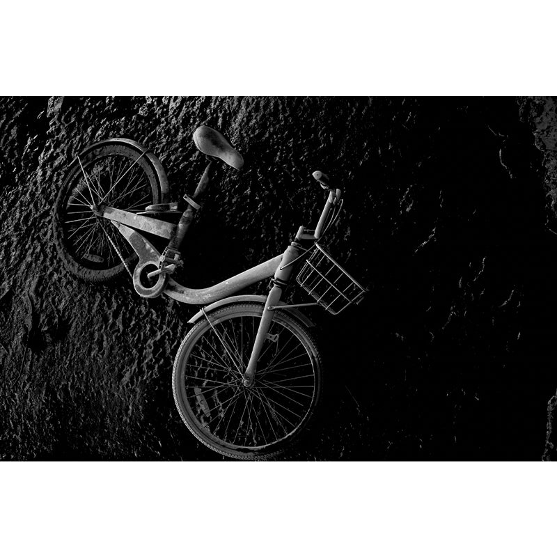 Industrial Photography Bicycle Mural Wallpaper Wall Covering Dining Room Wall Mural