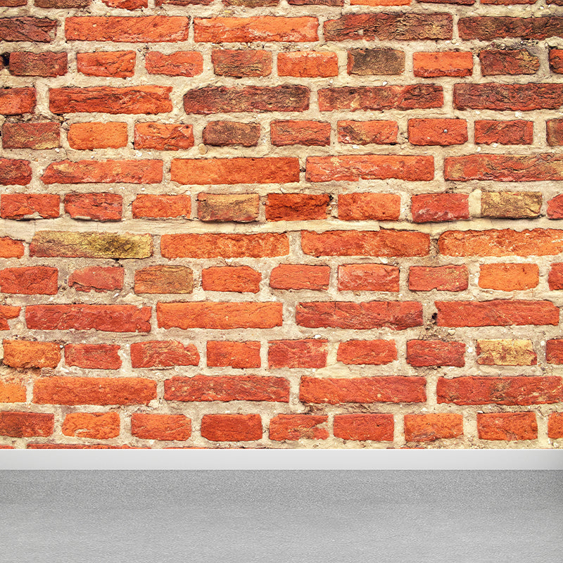 Industrial Style Brick Home Mural Decal Moisture Resistant for Home Decor