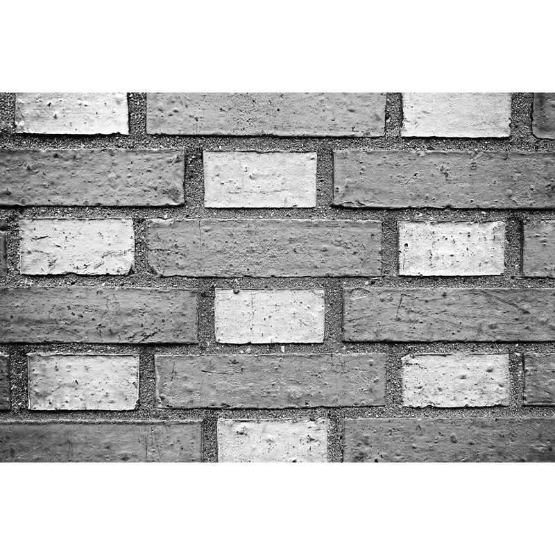 Industrial Style Brick Home Mural Decal Moisture Resistant for Home Decor