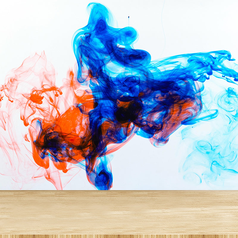 Photography Ink Mobile Mural Abstract Environment Friendly Wall Art for Bedroom