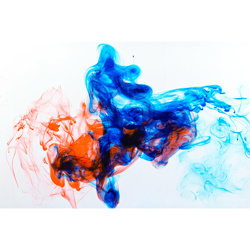 Photography Ink Mobile Mural Abstract Environment Friendly Wall Art for Bedroom