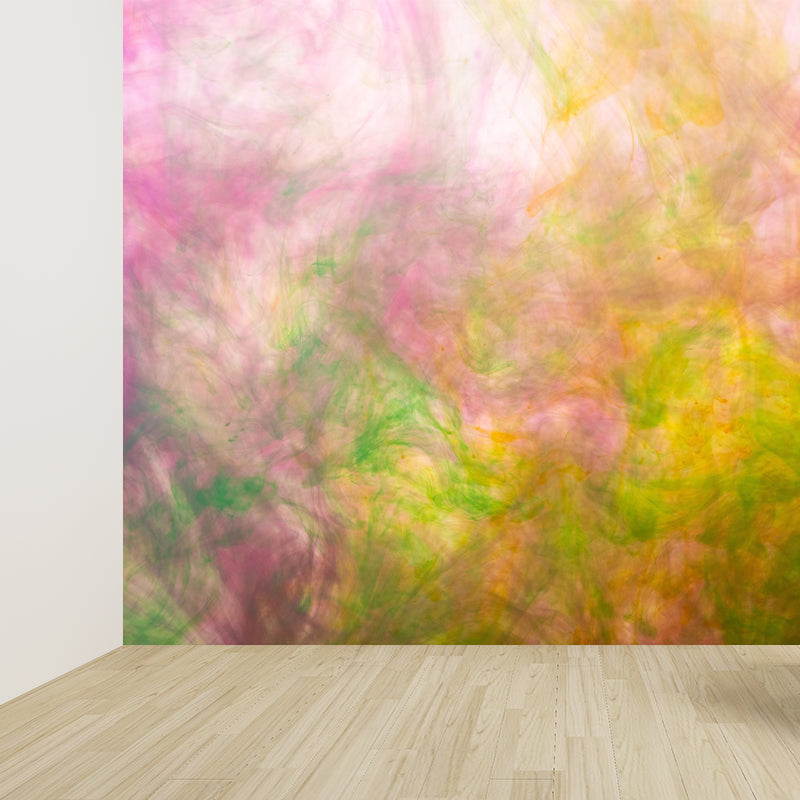 Customized Contemporary Mural Ink Mix Abstract Eco-friendly Wall Art for Home Decor