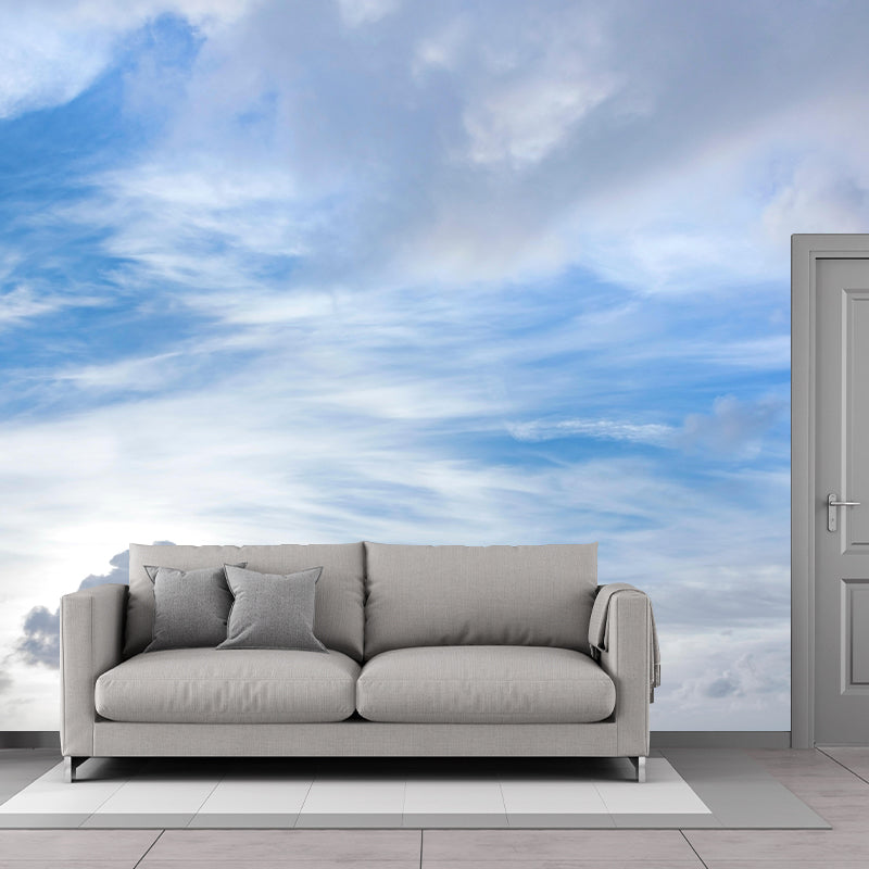 Photography Sky Mural Wallpaper for Sitting Room Decor Multiple Sizes Available