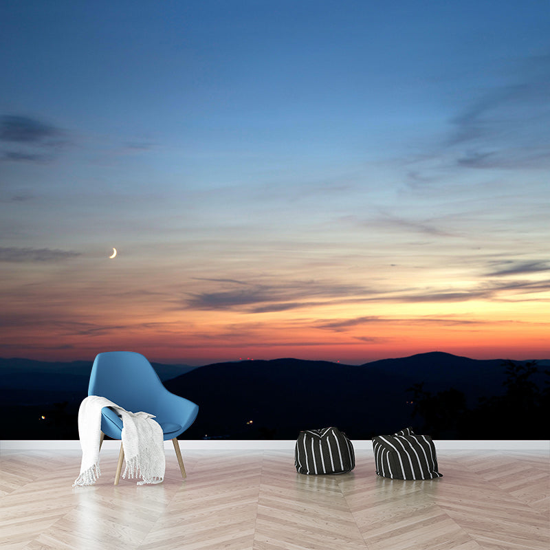 Beautiful Sky Mural Decal Customized Contemporary Wall Covering for Bedroom