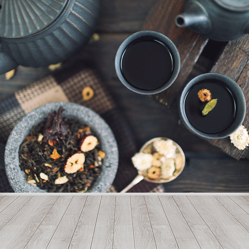 Nice Coffee Wallpaper Mural Full Size Business Wall Covering for Coffee Shop