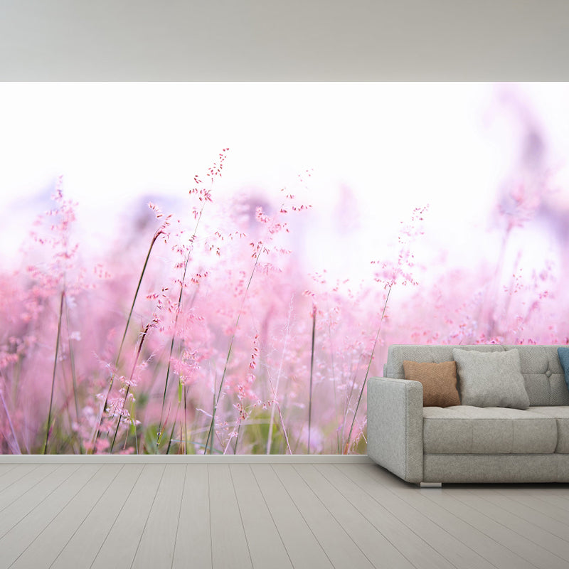 Beautiful Flowers Wallpaper Mural Eco-friendly Wall Decor for Living Room