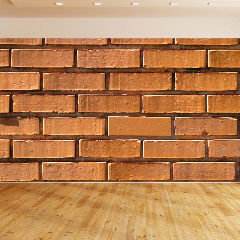 Industrial Style Wallpaper Murals with Brick Wall Pattern Environment Friendly Wall Covering