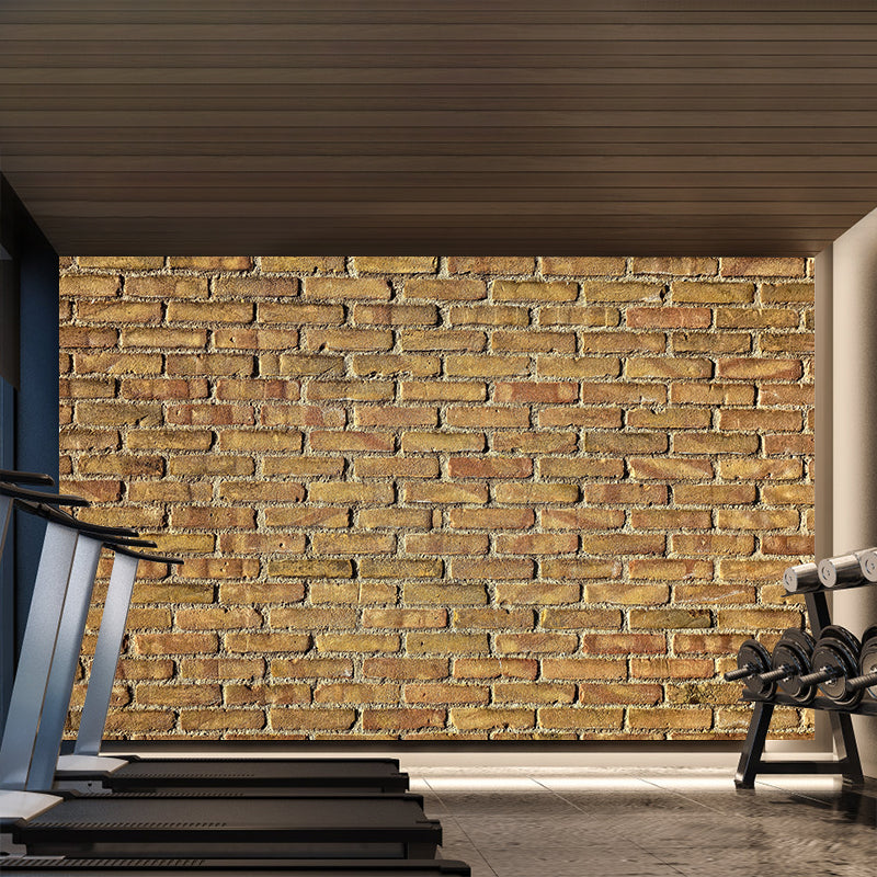 Photography Brickwork Wall Mural Decal Decorative Industrial Style for House Interior