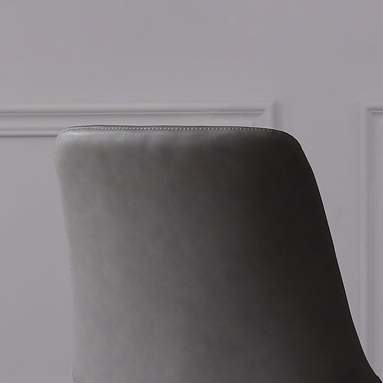 Minimalist Sintered Stone Dining Room Set Fixed Dining Set with Rectangle Table for Home Use