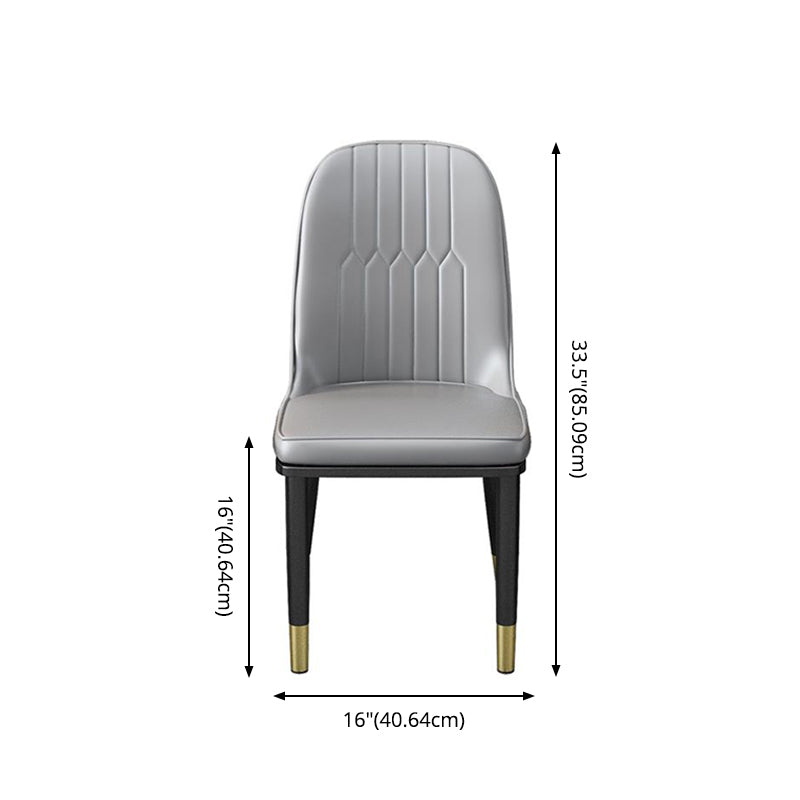 Kitchen Modern Sintered Stone Top Dining Room Furniture Set with 4 Legs Base Dining Set