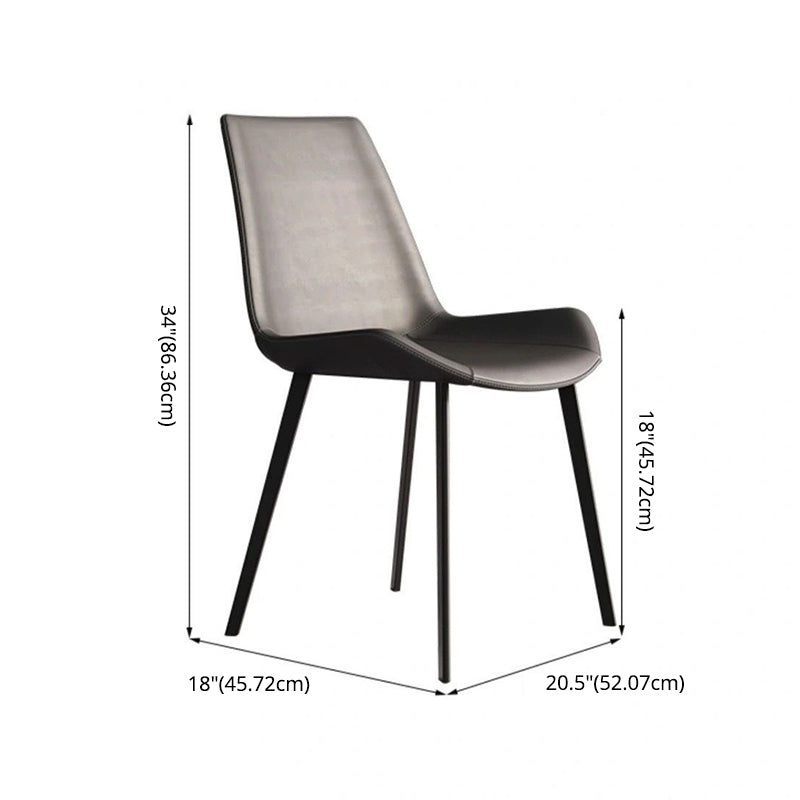 Modern Style Sintered Stone Dining Table with Rectangle Shape Table and 4 Black Legs Base