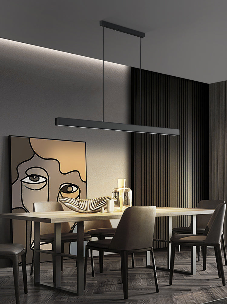 Metal Linear Island Lighting Chandelier Lighting Fixtures Modern Chandelier