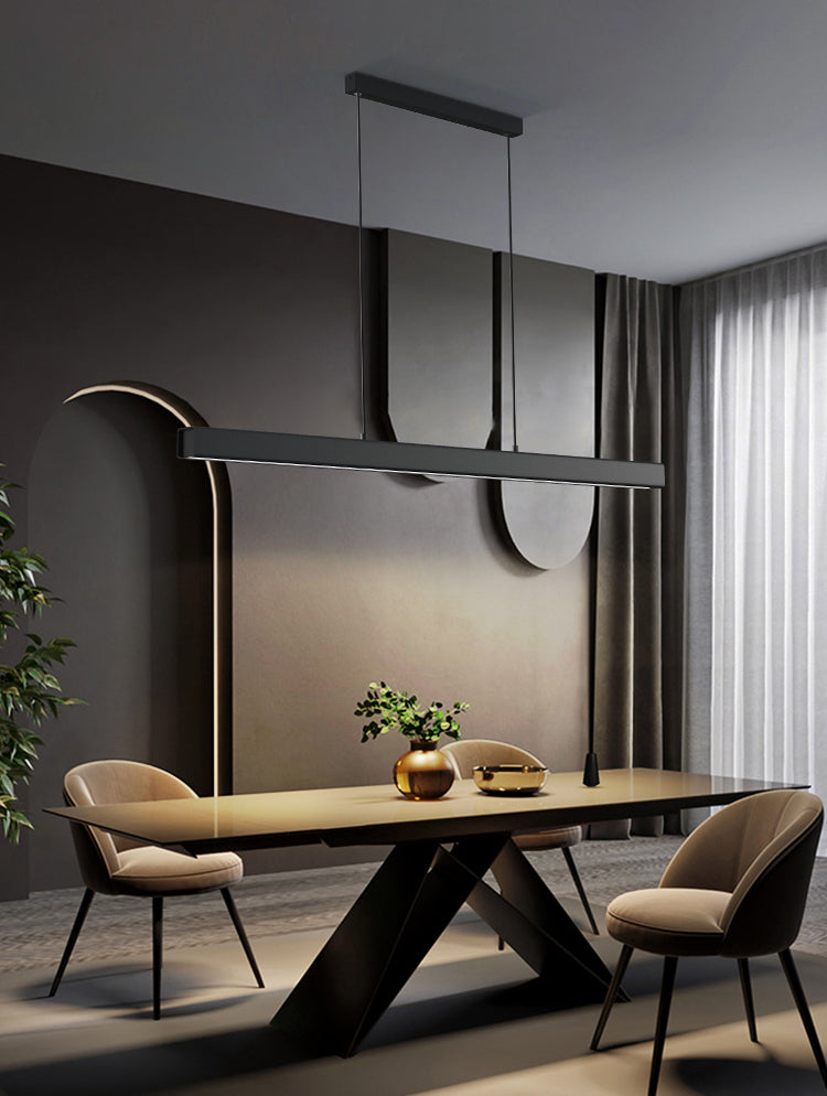 Metal Linear Island Lighting Chandelier Lighting Fixtures Modern Chandelier