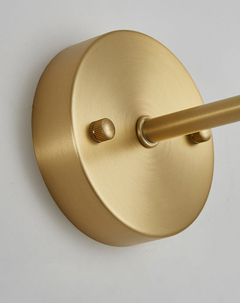 Luci a muro metallici cilindici Lampade a parete moderna a 1 luci per soggiorno