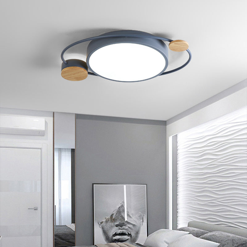 Lampe de montage encastrée géométrique de lumière montée par plafond moderne à LEDs pour la chambre à coucher