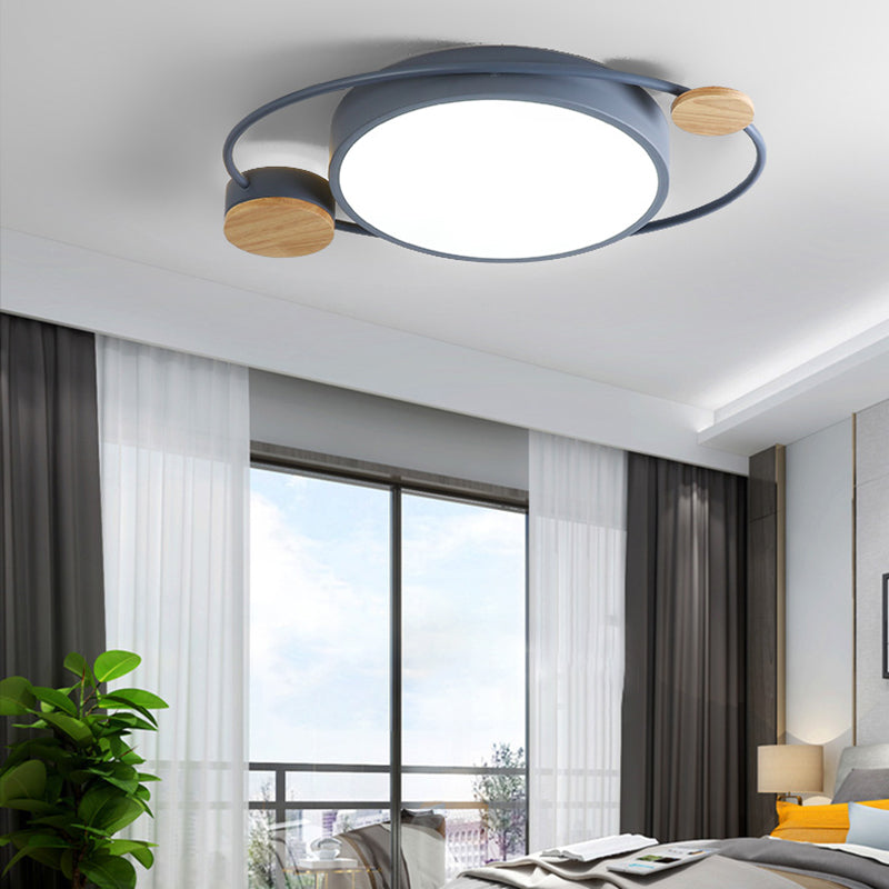 Lampe de montage encastrée géométrique de lumière montée par plafond moderne à LEDs pour la chambre à coucher