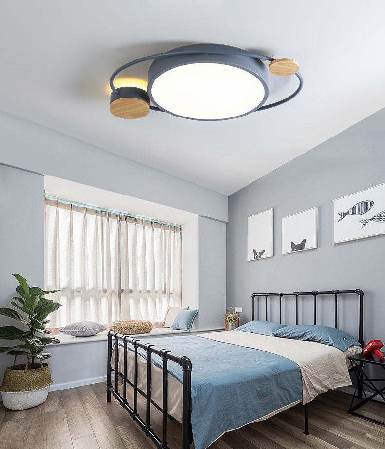 Lampe de montage encastrée géométrique de lumière montée par plafond moderne à LEDs pour la chambre à coucher