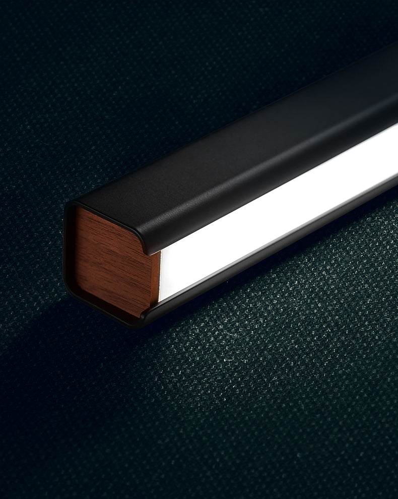 1 leichte moderne Metallleuchterlampe Linear LED Island Anhänger für Esszimmer