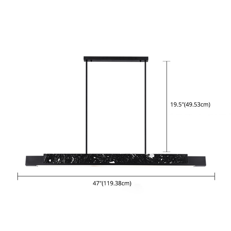 Linear Island Pendant LED New Modern Ceiling Pendant Light for Dining Room