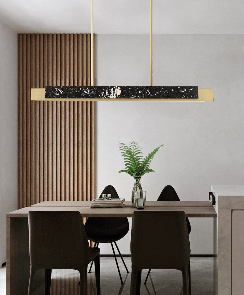 Linear Island Pendant LED New Modern Ceiling Pendant Light for Dining Room