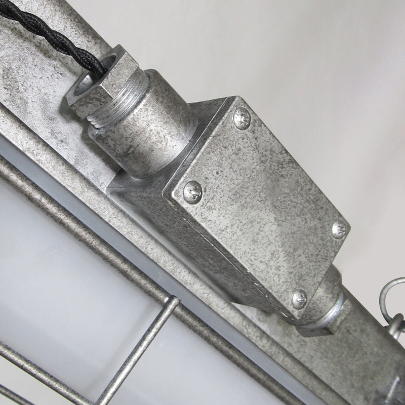 Éclairage d'île linéaire métal