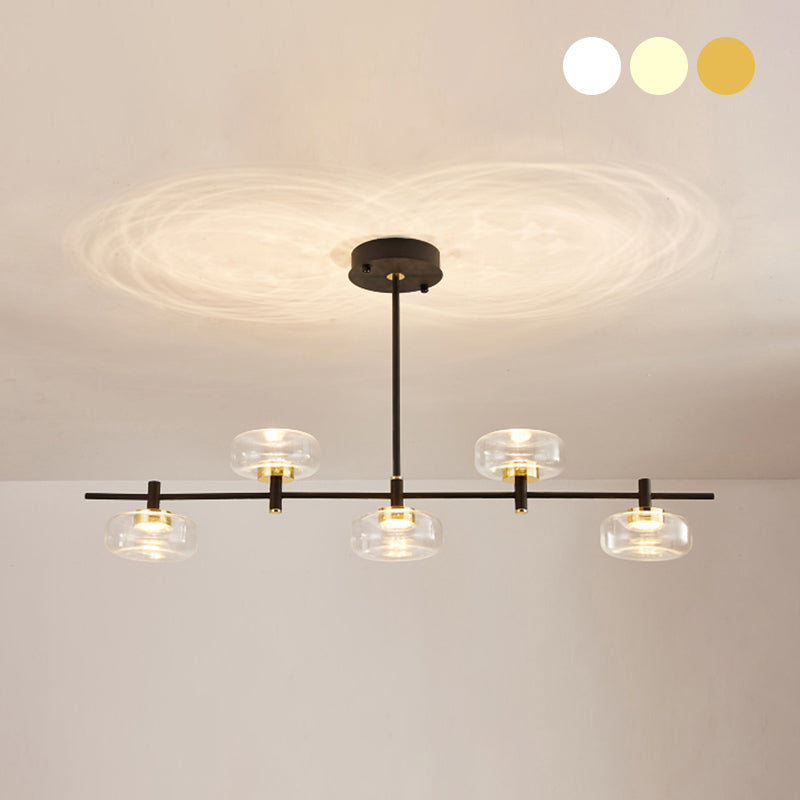 5 Light Kitchen Island Pendant Linear Pendant Lighting Island Light Fixtures