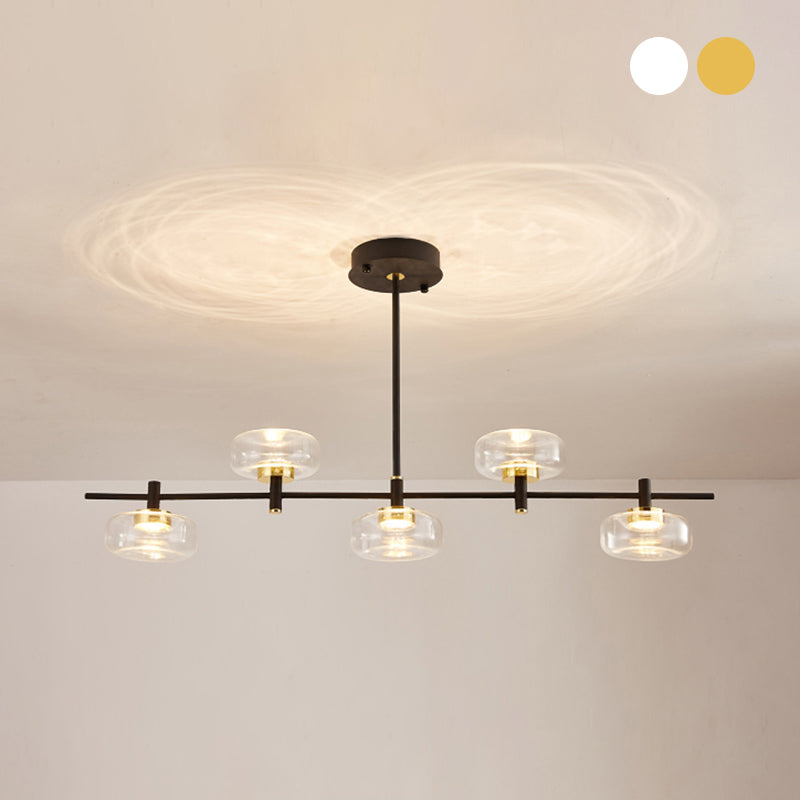 5 Light Kitchen Island Pendant Linear Pendant Lighting Island Light Fixtures