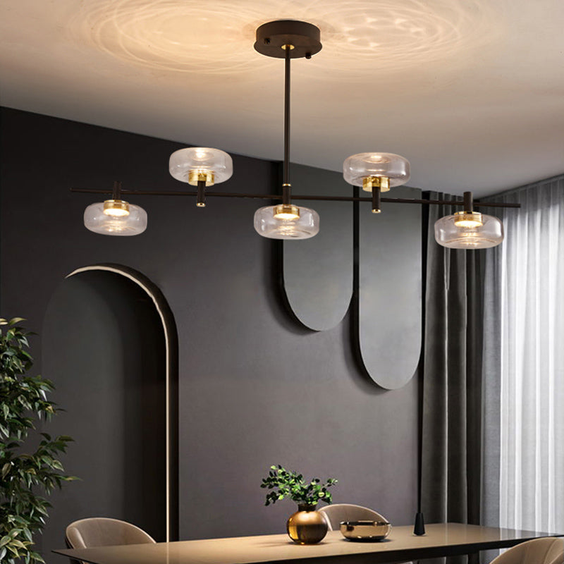 5 Light Kitchen Island Pendant Linear Pendant Lighting Island Light Fixtures