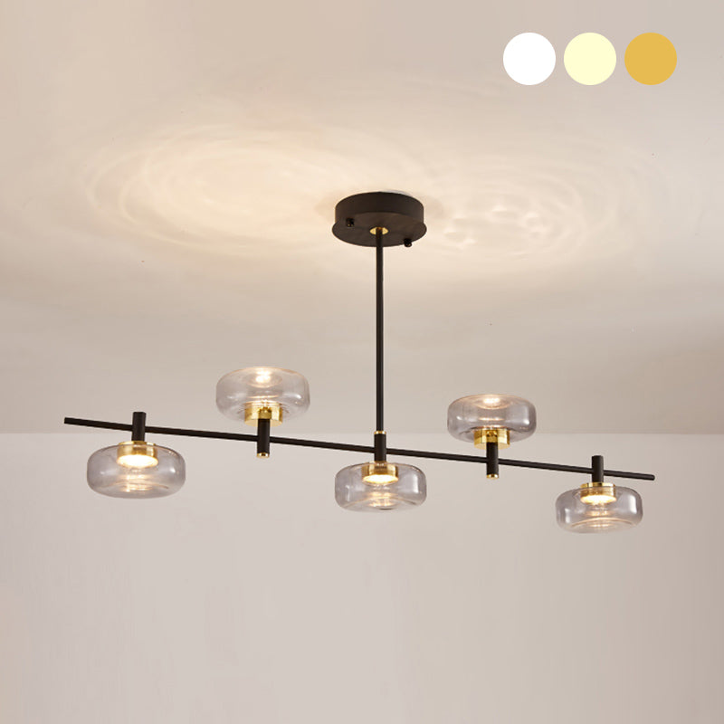 5 Light Kitchen Island Pendant Linear Pendant Lighting Island Light Fixtures