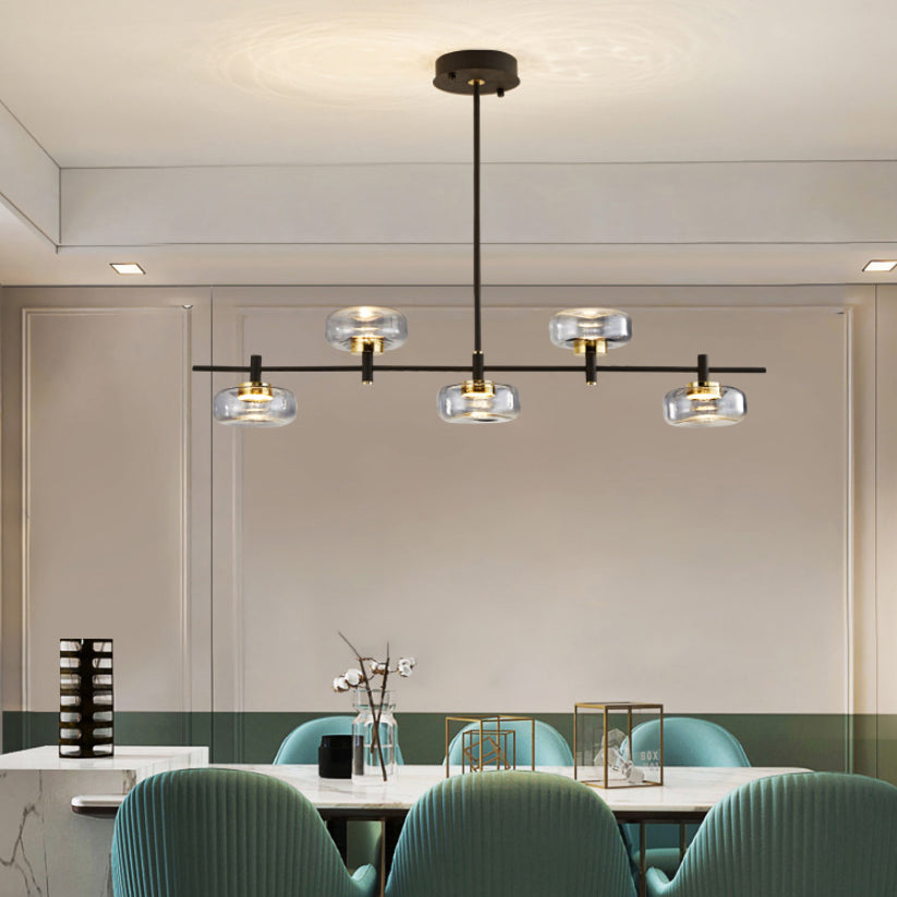 5 Light Kitchen Island Pendant Linear Pendant Lighting Island Light Fixtures