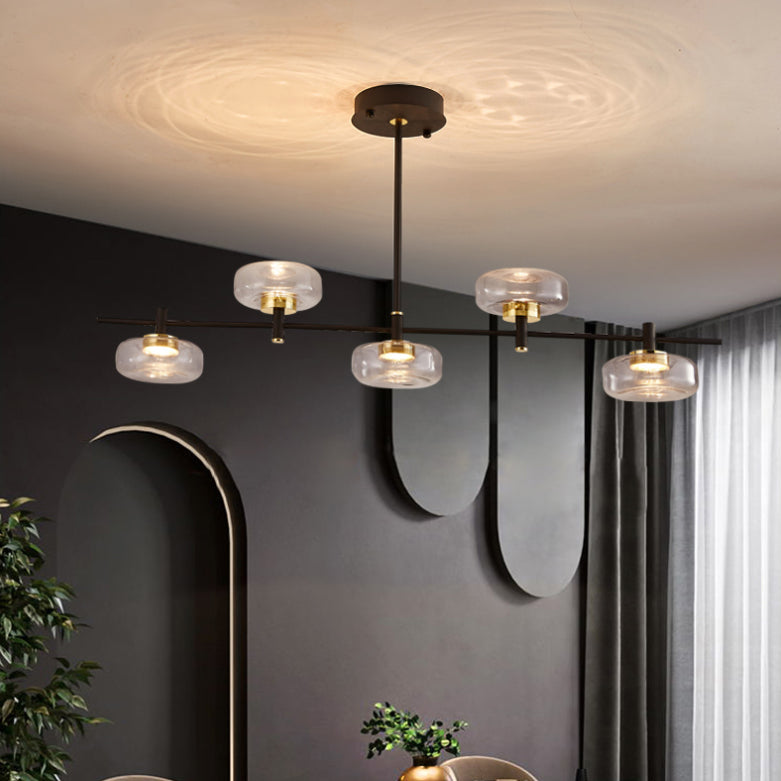 5 Light Kitchen Island Pendant Linear Pendant Lighting Island Light Fixtures