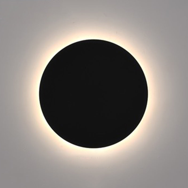 Goldene metallwandmontierte Leuchte moderne Stil kreisförmiger 1 Lichtwandleuchte