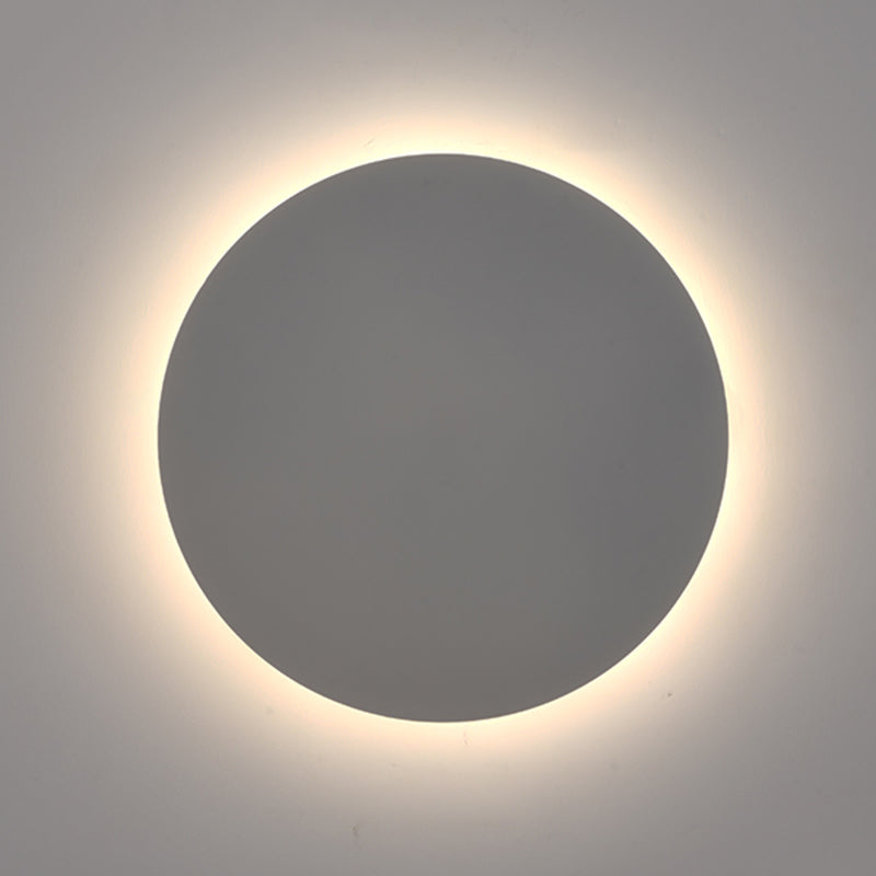 Goldene metallwandmontierte Leuchte moderne Stil kreisförmiger 1 Lichtwandleuchte