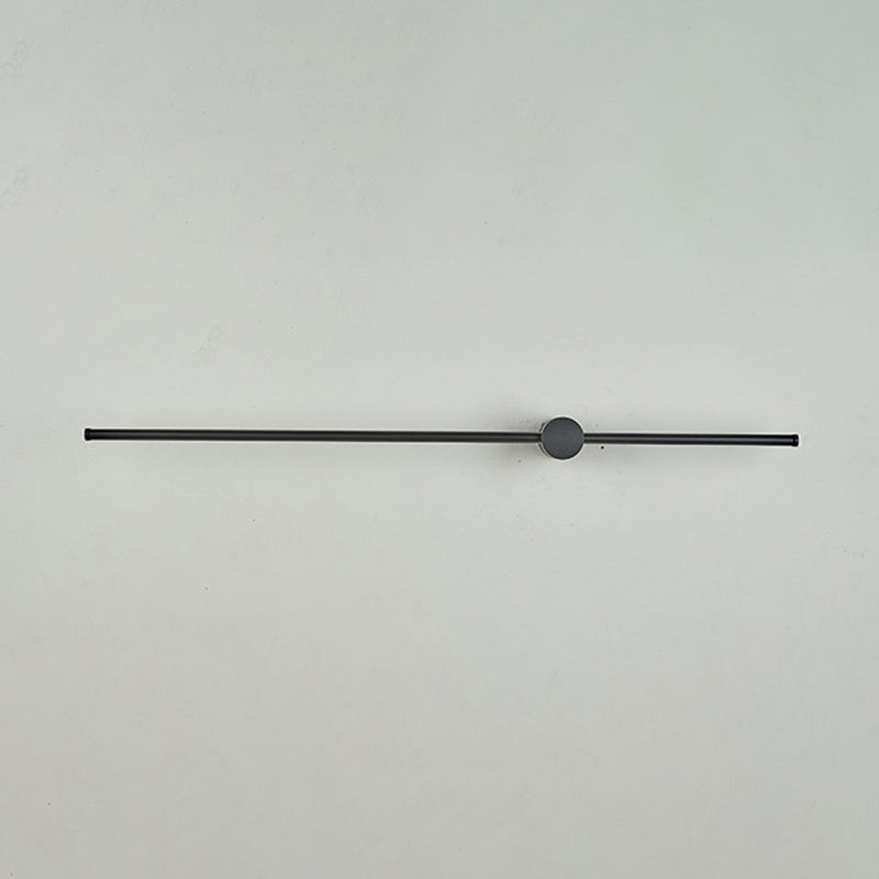 Aluminum Linear Black Wall Lamps 1-Light Minimalism Wall Mount Lamp for Bedroom