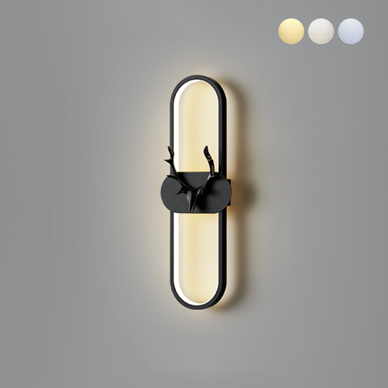 Luce contemporanea a 1 luci a 1 luci a parete a parete a parete lineare per soggiorno per soggiorno