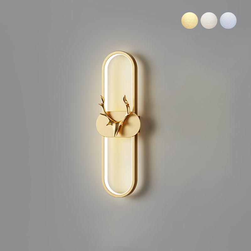 Luce contemporanea a 1 luci a 1 luci a parete a parete a parete lineare per soggiorno per soggiorno