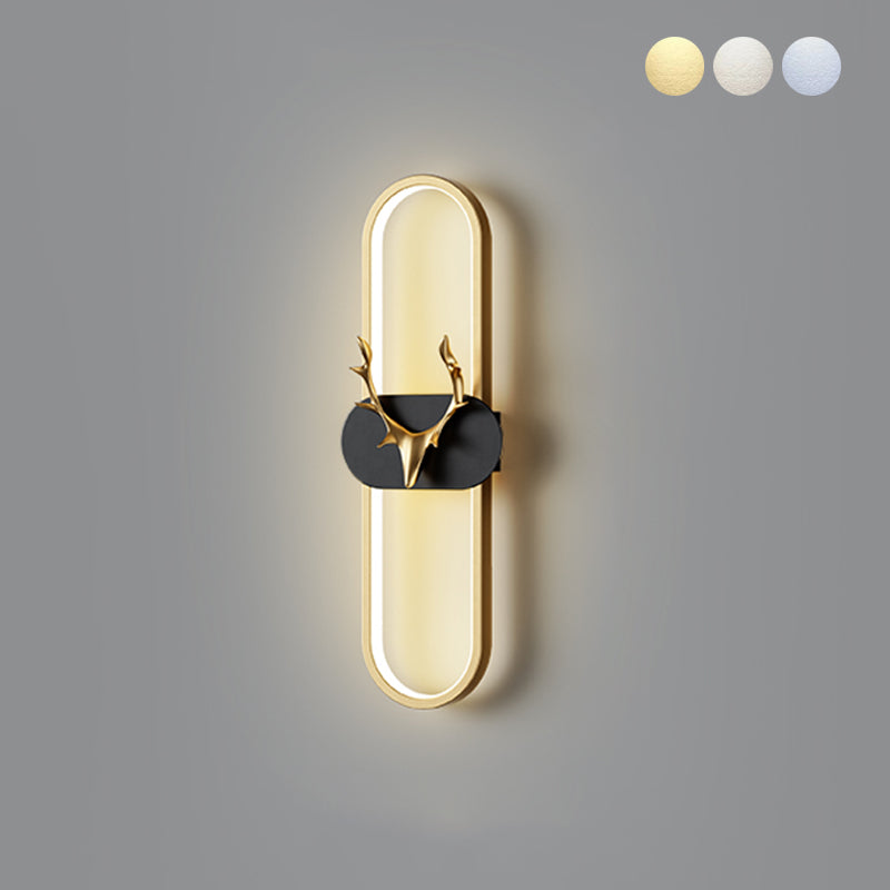 Luce contemporanea a 1 luci a 1 luci a parete a parete a parete lineare per soggiorno per soggiorno