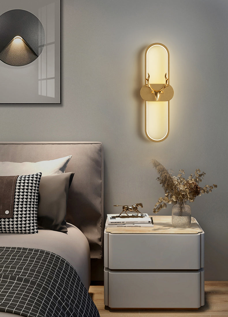 Luce contemporanea a 1 luci a 1 luci a parete a parete a parete lineare per soggiorno per soggiorno