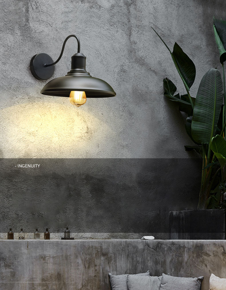 Lagerhausmontage Lampe 1 Licht Vintage Außenwandbeleuchtung